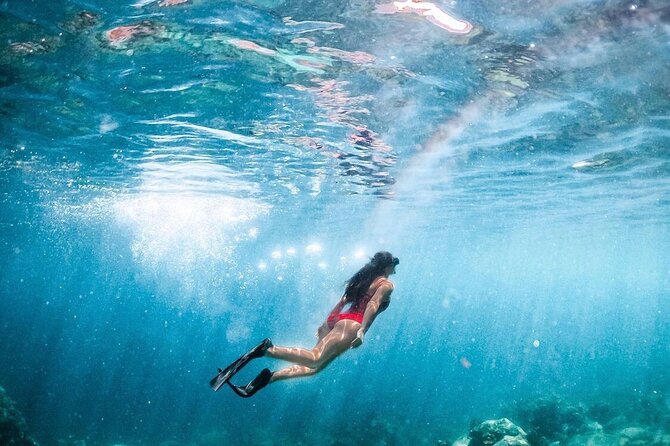 Snorkeling At Blue lagoon And Hidden waterfall - Kanto Lampo Waterfall: a short walk and strong photo stop