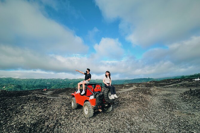 Sunrise Jeep Tour Mount Batur Kintamani Bali - Black lava scenes after the sunrise
