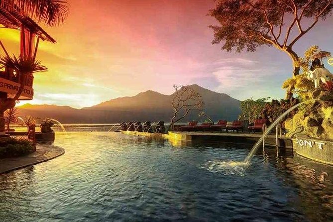 Sunrise / Sunset Jeep Tour Mt. Batur Kintamani & Hot Spring - Sunrise Above Mount Batur at 5 a.m.