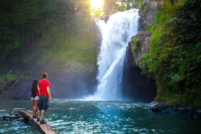 Tanah Lot Tour with Ubud Monkey Forest, Rice Terraces, and Waterfalls - Tegenungan Waterfall and the cost of a quick stop