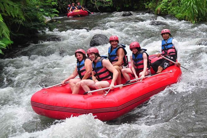 Telaga Waja River Rafting Bali & Zipline (Less Stairs) - Coffee, briefing, and the less-stairs setup