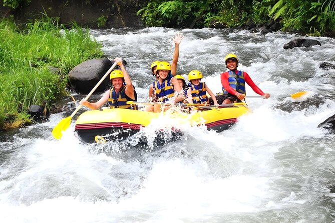Telaga Waja White Water Rafting - With No Step or Stair : Bali Best Adventures - Reaching the Telaga Waja starting point
