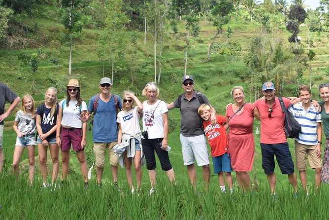 Tetebatu Walking Tour - Rice Terraces, Waterfall & Monkey Forest - Tetebatu Waterfall adds a second setting