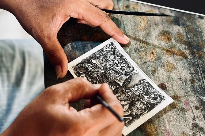 Threads of Tradition Miniature Keliki Painting Workshops - The three-hour painting process
