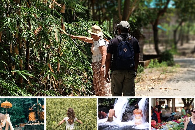 Transformative Journey of Holistic Self-Discovery - Morning market, rice fields, and Sebatu temple