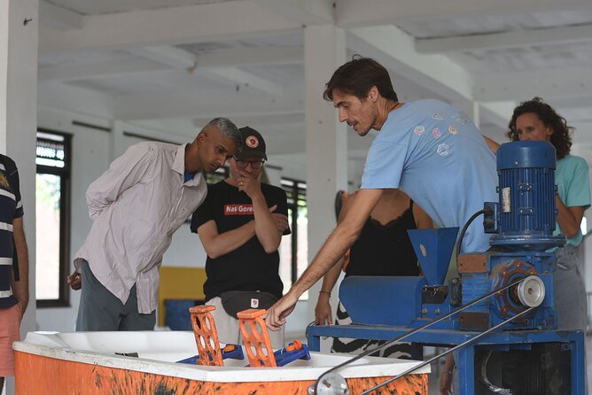 Transforming Plastic Waste A Hands On Recycling Experience - Entering the r•Plastic Studio near Ubud