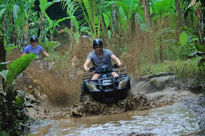 Ubud ATV Quad Bike and Snorkeling at Blue Lagoon Beach - Starting the ATV ride near Ubud