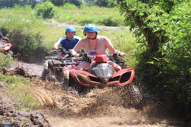 Ubud ATV Quad Bike, Monkey Forest and Rice Terrace - The waterfall and the unclear final stop