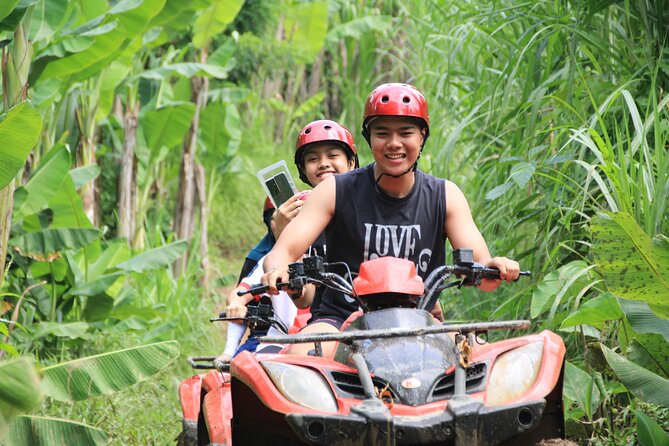 Ubud ATV Quad Bike through river, Jungle, waterfall & rice fields - The safety setup and post-ride facilities