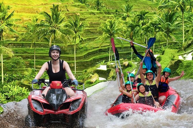 Ubud ATV Quad Bike with Ayung River Rafting Experience - The best parts of the day at a glance