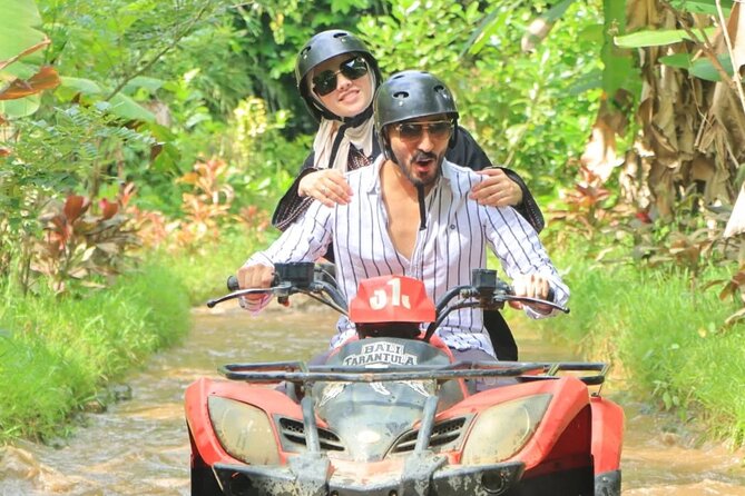 Ubud ATV Ride through Jungle and Waterfalls - The Tarantula Track brings the muddy fun