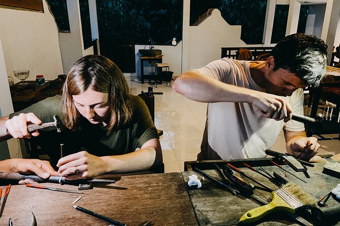 Ubud Bali Silver Jewelry Class - Choosing a design before the tools come out