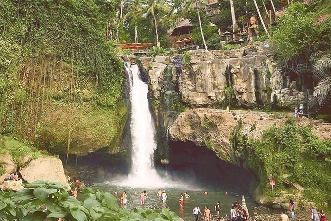 Ubud Combine Mount Batur Kintamani Tour - Tegenungan Waterfall gives the day a change of pace
