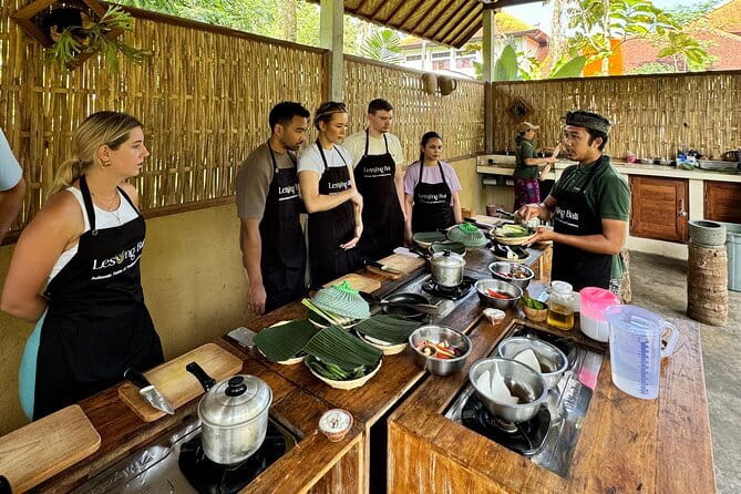 Ubud Cooking Class with Optional Market Visit Pickup Included - Pickup, timing, and group size