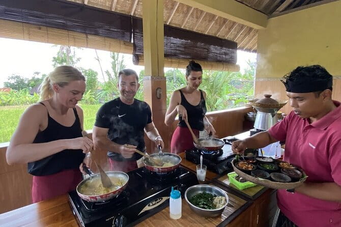 Ubud Cooking Class with Optional Market Visit Pickup Included - What you may cook during the three hours