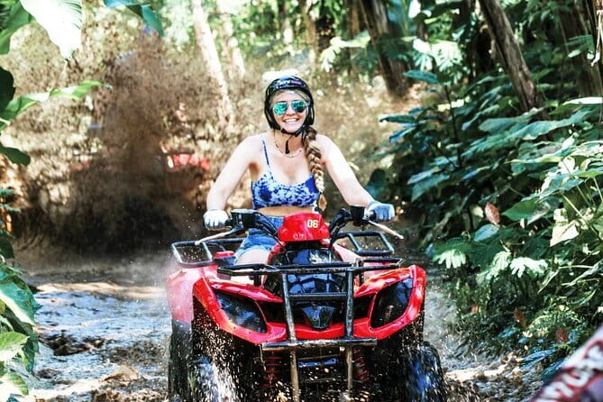 Ubud Jungle, River, Bamboo Forest and Muddy Quad Bike Tours - The 45-degree descent and harder terrain