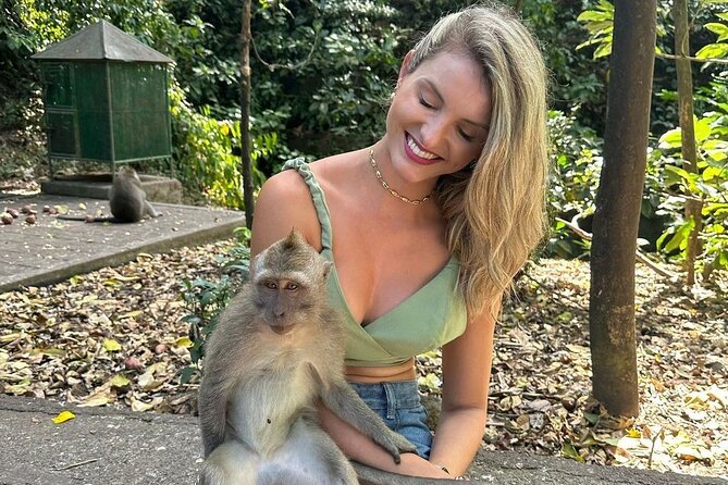 Ubud Monkey Forest, Scenic Rice Terrace with Swing and Waterfall - Pace, Walking, and Practical Comfort