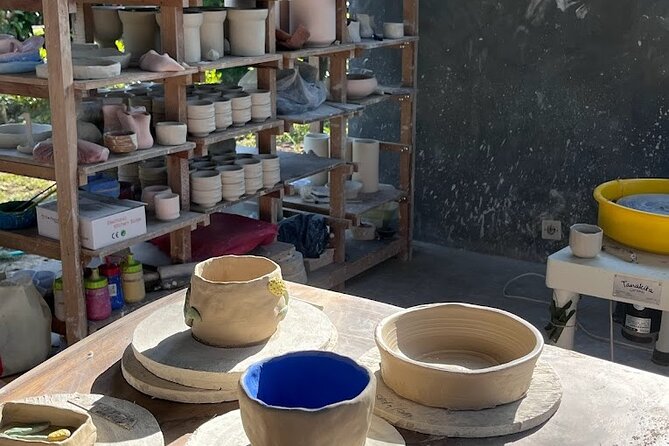 Ubud Pottery Ceramic Class in Bali - Trying the Potter’s Wheel