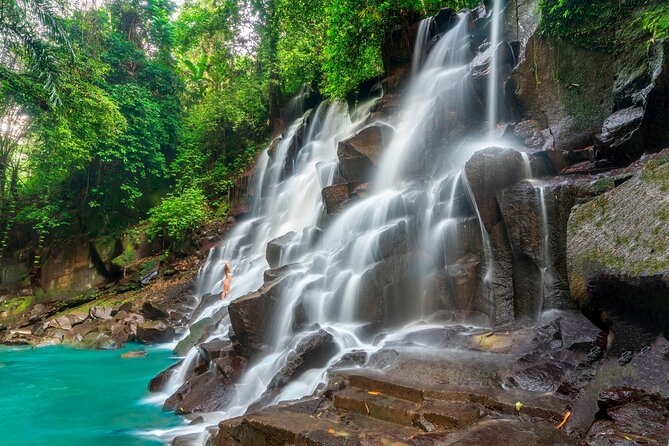 Ubud Private Tour: Waterfalls, Temple and Rice Terraces Swing - Kanto Lampo Waterfall and the Wet Finish