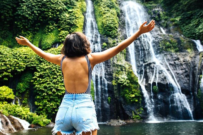 Ubud Private Tour: Waterfalls, Temple and Rice Terraces Swing - Ulu Petanu Waterfall: The Easier Waterfall Visit