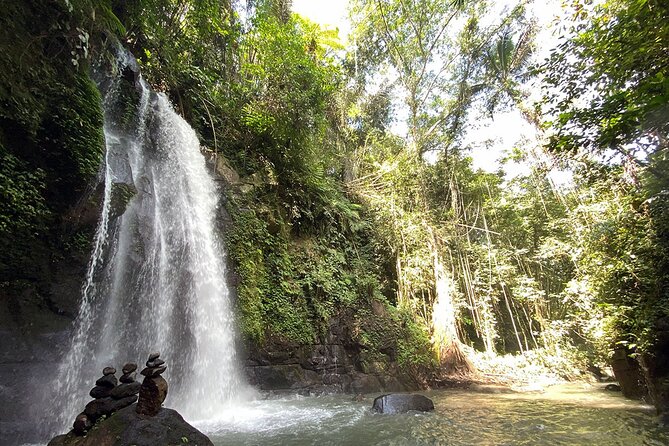 UBUD Spring Temple, Waterfall, Rice Terraces Private Tour - A short visit to Ulu Petanu Waterfall