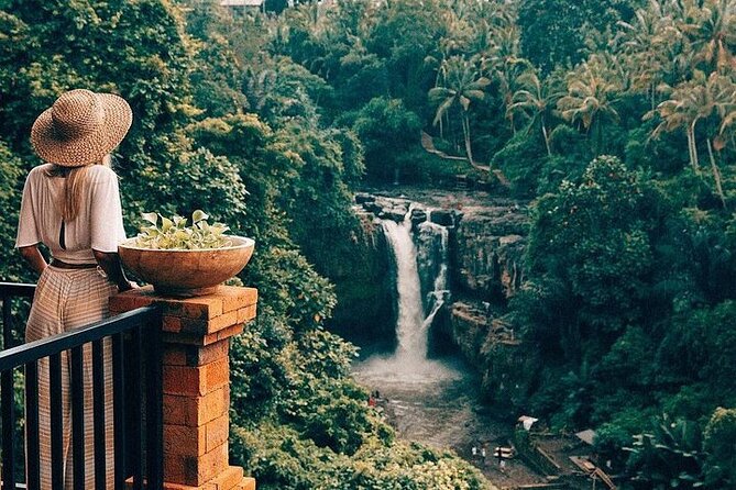 Ubud: Swing - Monkey Forest - Waterfall - Temple - Rice Terraces - Art Crafts - Meeting the monkeys in a shaded forest