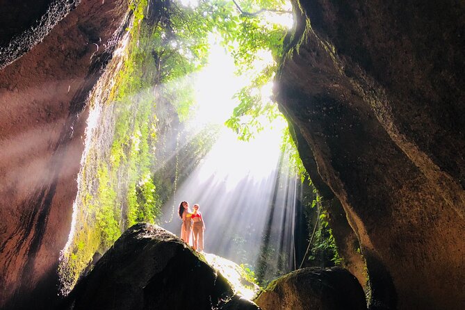 Ubud Temples, Waterfalls, Rice Terraces & Balinese Culture - Tukad Cepung Waterfall: the most active stop
