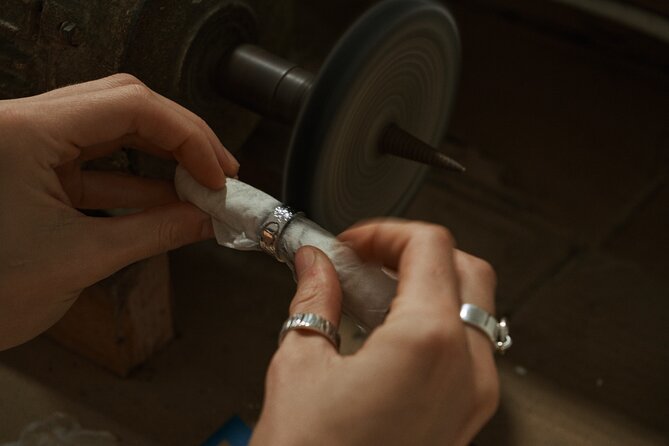 Ubud Town Center Silver Class - Create Your Own Silver Jewelry - Adding personal marks with engraving
