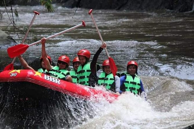 Ubud White Water Rafting on the Ayung River with Pickup & Lunch - Safety briefing, equipment, and boat setup