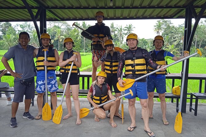 Ubud White Water Rafting on the Ayung River with Pickup & Lunch - Shower, changing rooms, and buffet lunch