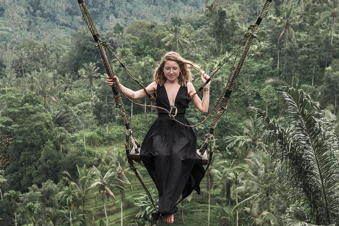 Ubud White Water Rafting, Rice Terrace and Jungle Swing - Thirty Minutes on the d’Alas Jungle Swing