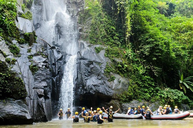 Ubud White Water Rafting with Waterfall and Lunch - The long stairway to the water