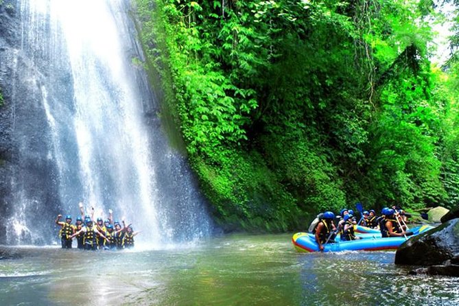 Ubud White Water Rafting with Waterfall and Lunch - Safety briefing and river equipment
