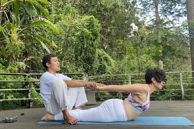 Ubud yoga, rice terrace walk and floating Breakfast tour - Who will enjoy this most