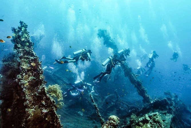 USS Liberty Shipwreck Scuba Diving at Tulamben Bali - The second session: coral, swim-throughs, and small creatures