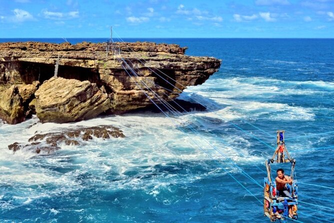 Yogyakarta a day tour Jomblang Cave & Timang Beach - Key points at a glance