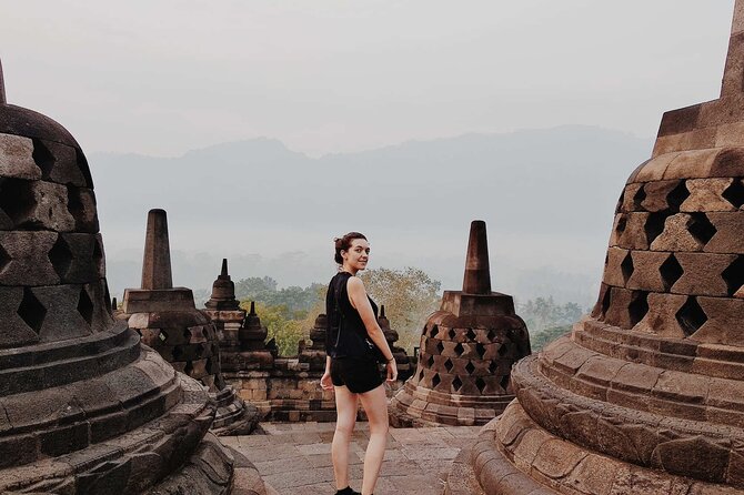 Yogyakarta: Borobudur Sunset Shared Guided Tour - Climbing Borobudur with time to look up